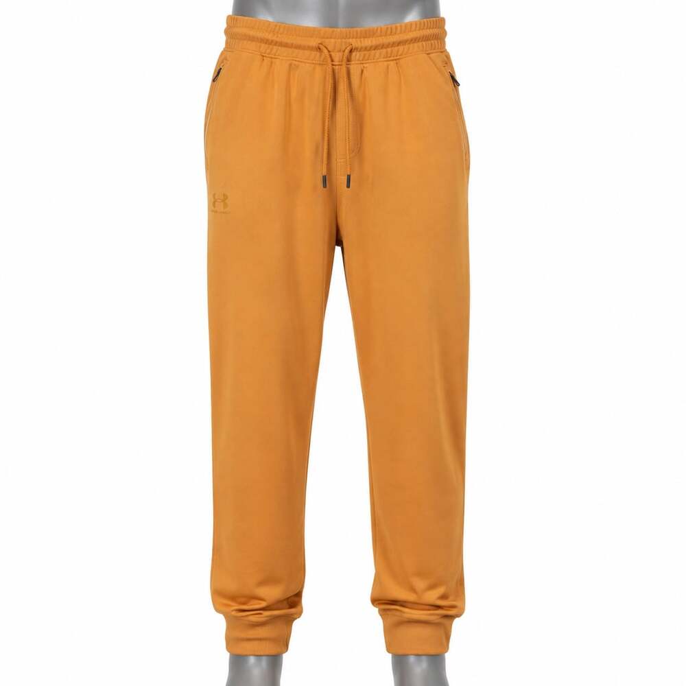 Under Armour Mens Sportstyle Tricot Joggers, (802) / / Honey Orange, Medium